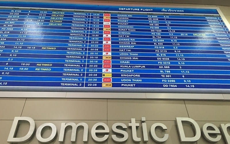 airport LED display
