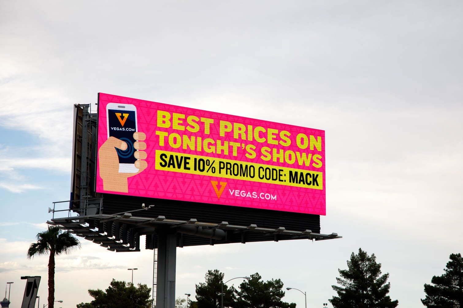 Digital outdoor Billboard Las Vegas