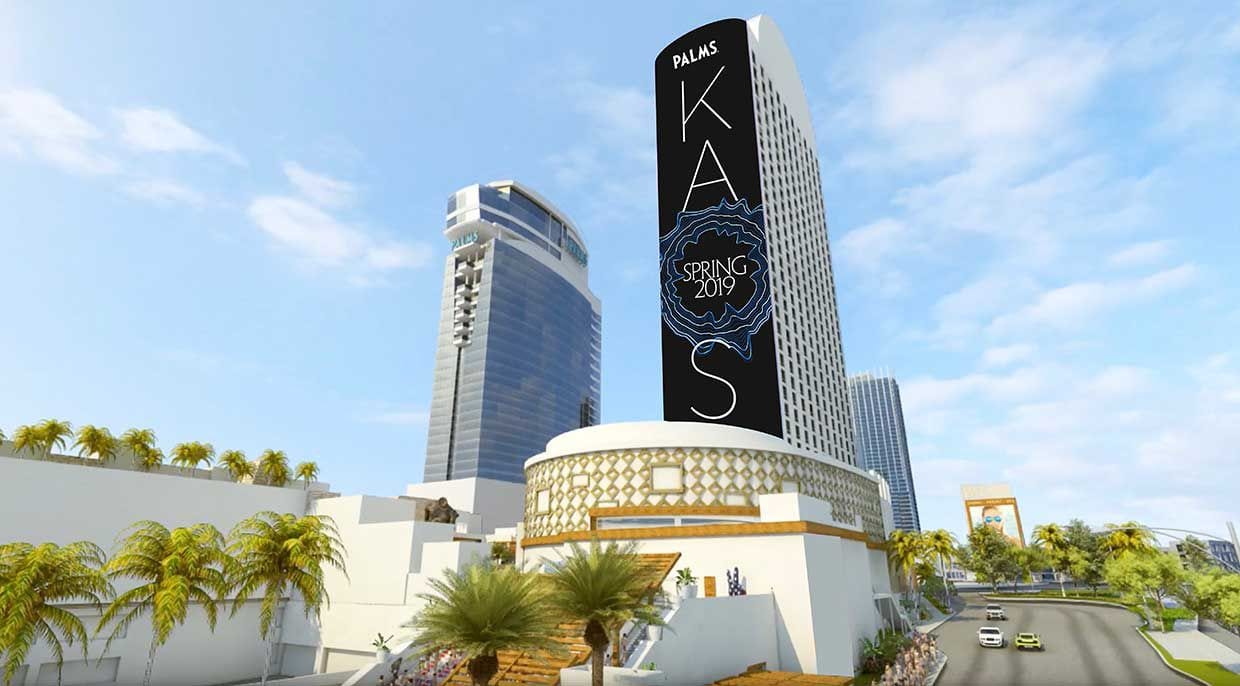 Building Billboard Mockup Las Vegas
