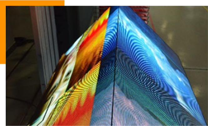 Vertical and Horizontal LED Display