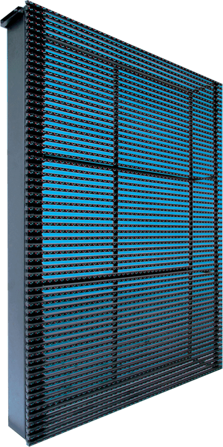 Lo Series Outdoor Mesh Led Display Lightweight, Durable and Blend