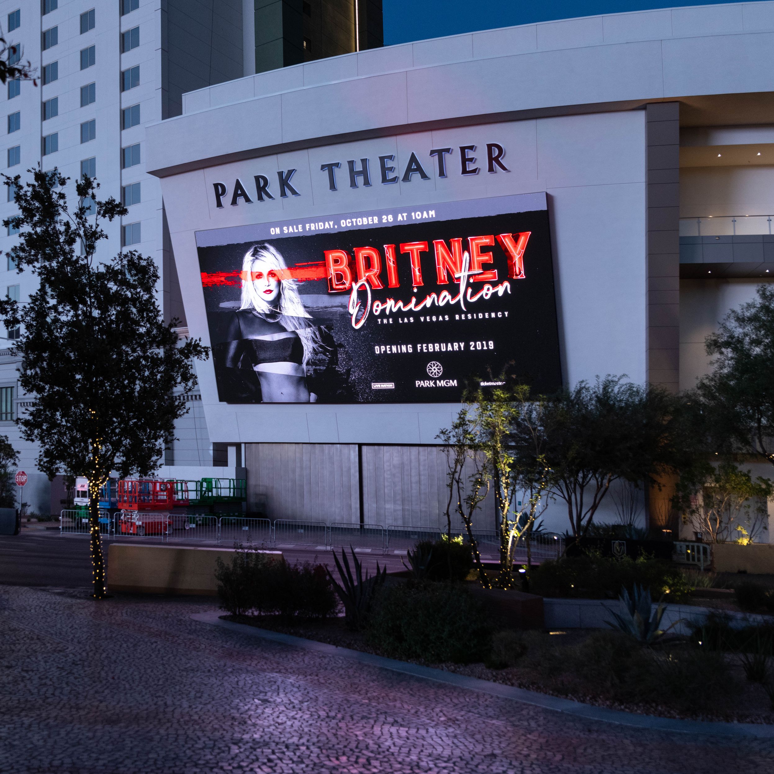 Park Theater LED Display